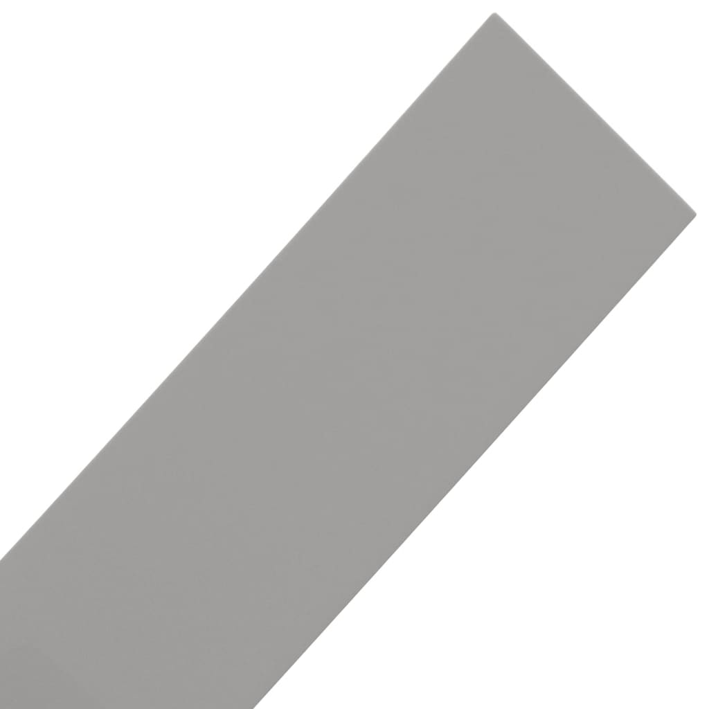 vidaXL Obrzeże ogrodowe, szare, 10 m, 10 cm, polietylen