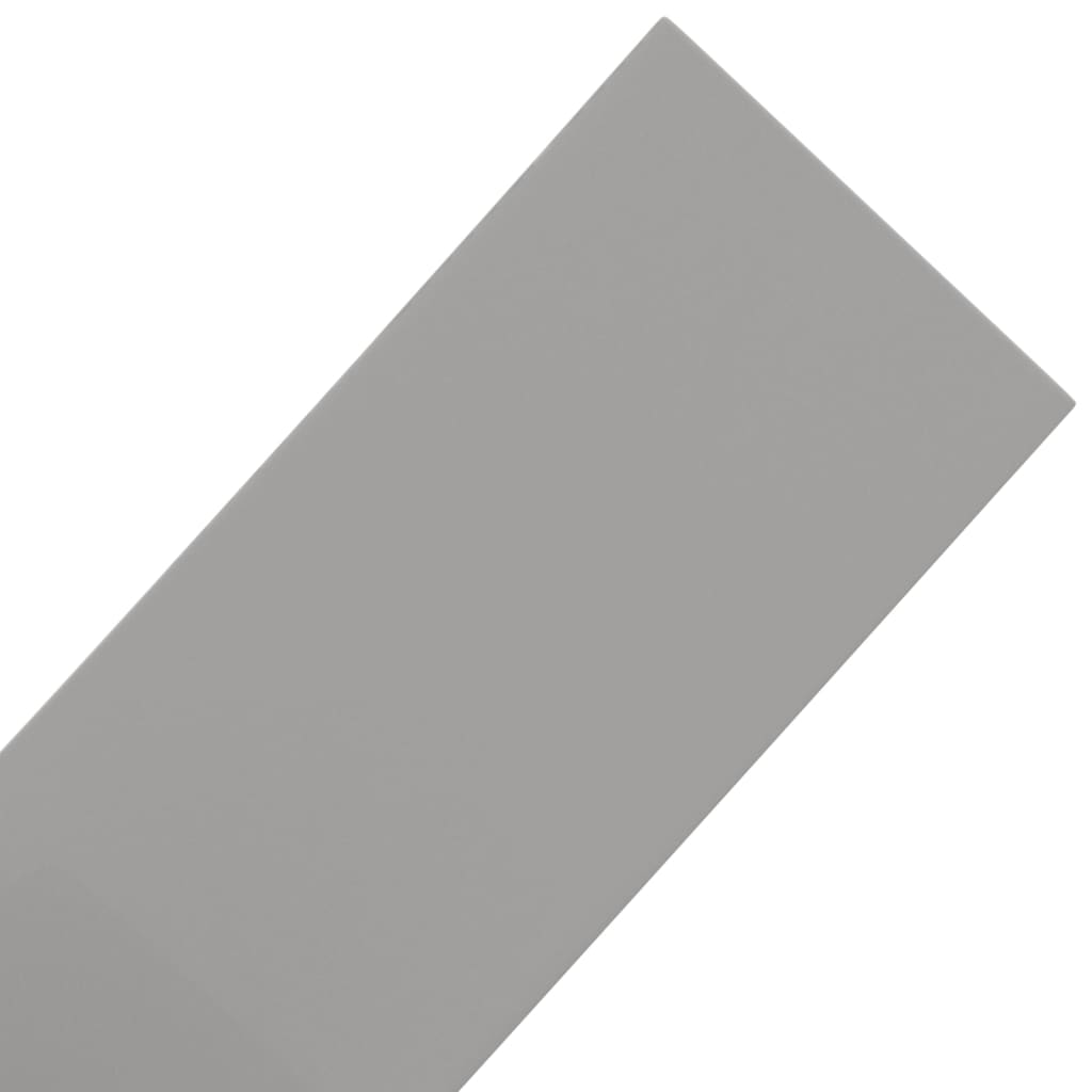 vidaXL Obrzeże ogrodowe, szare, 10 m, 15 cm, polietylen