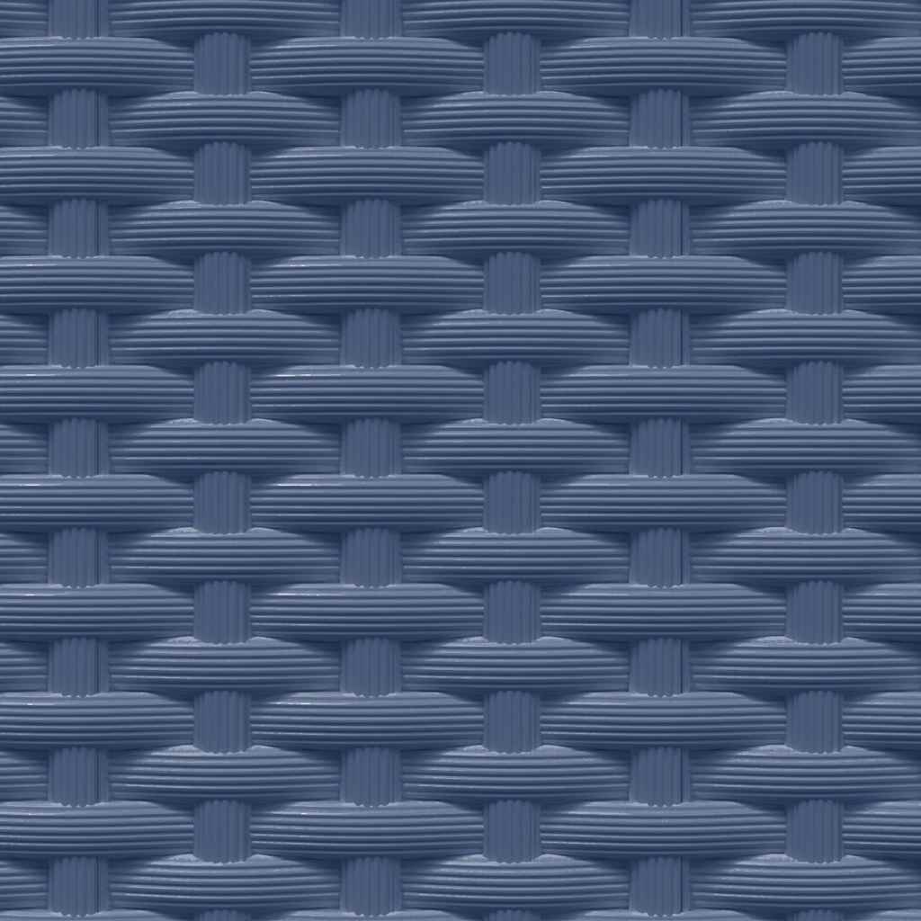 vidaXL Donice, 2 szt., niebieskoszare, 30x30x37 cm, polipropylen