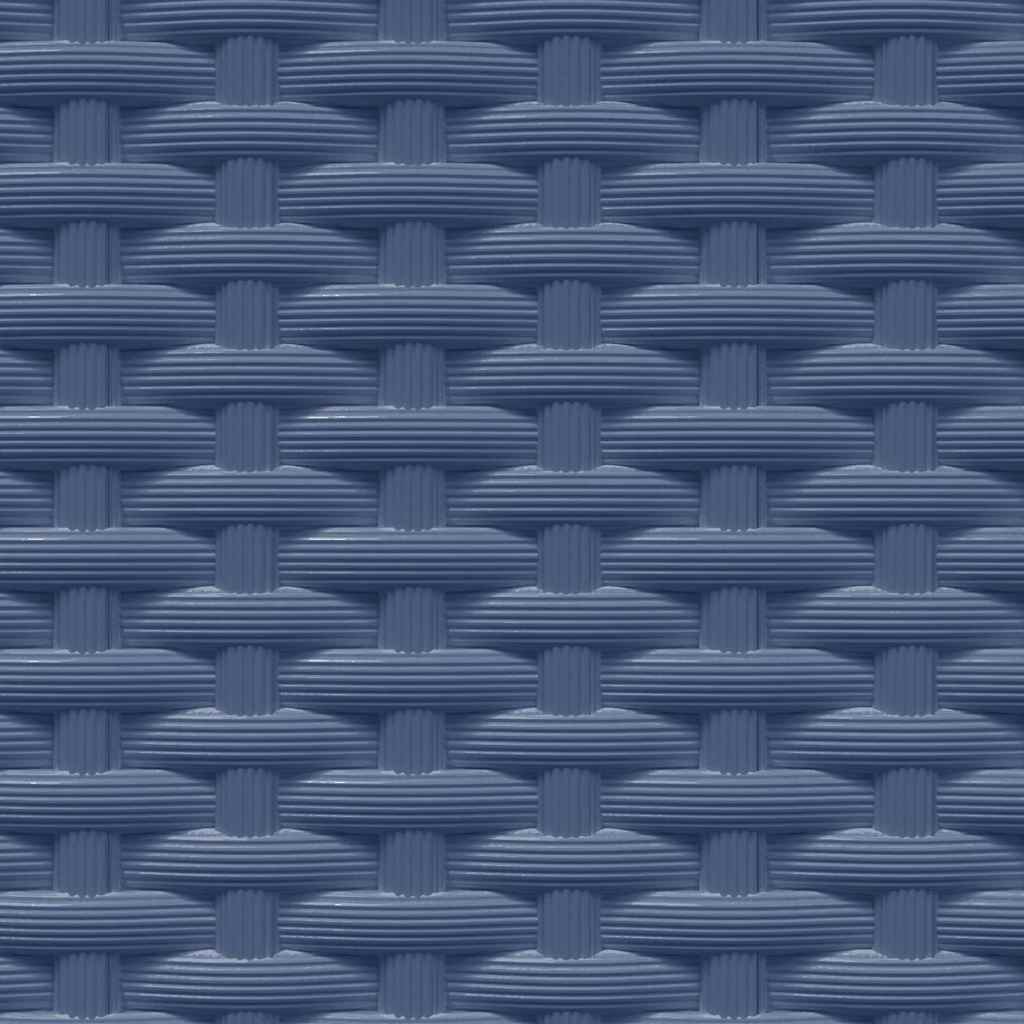 vidaXL Donice, 4 szt., niebieskoszare, 30x30x37 cm, polipropylen