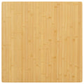 vidaXL Blat do stołu, 90x90x1,5 cm, bambusowy