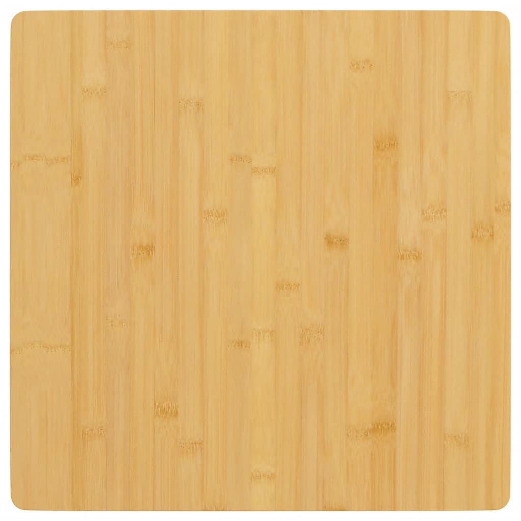 vidaXL Blat do stołu, 50x50x2,5, bambusowy