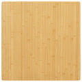 vidaXL Blat do stołu, 90x90x2,5 cm, bambusowy