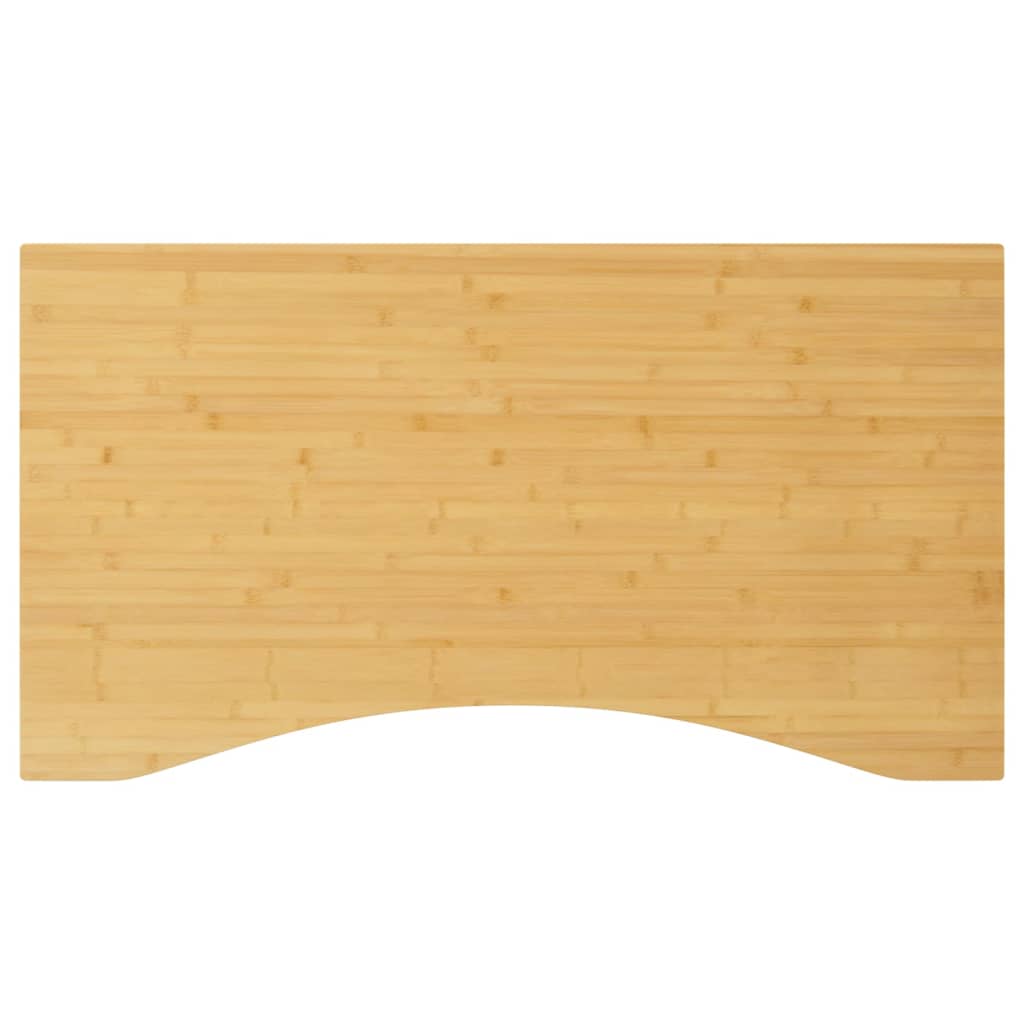 vidaXL Blat do biurka, 110x60x2,5 cm, bambusowy