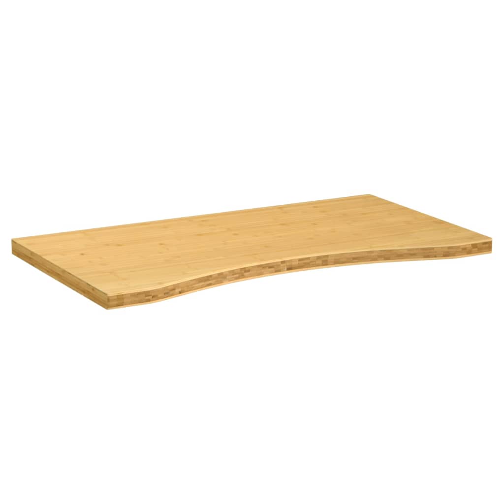 vidaXL Blat do biurka, 100x60x4 cm, bambusowy