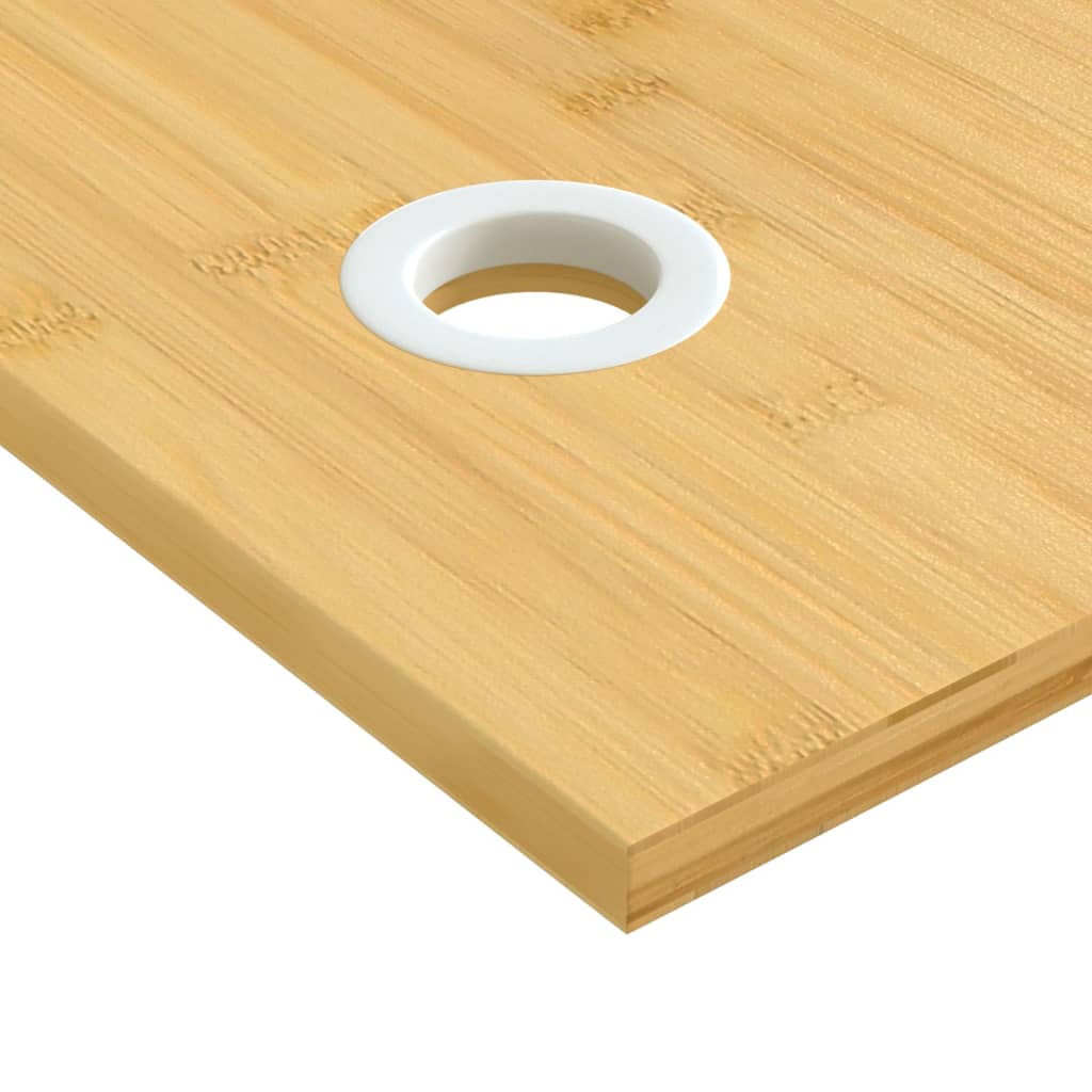 vidaXL Blat do biurka, 100x60x1,5 cm, bambusowy