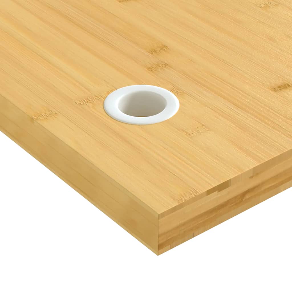 vidaXL Blat do biurka, 110x55x4 cm, bambusowy