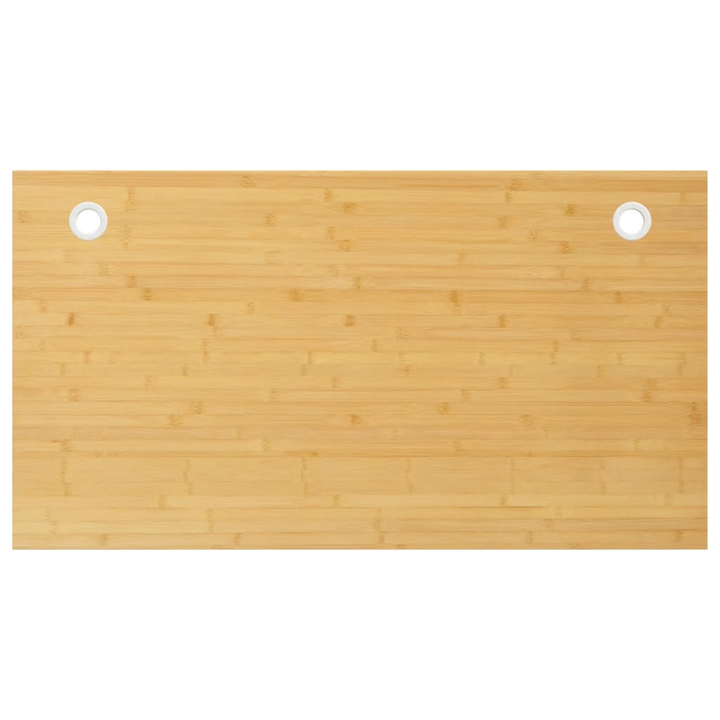vidaXL Blat do biurka, 100x60x4 cm, bambusowy