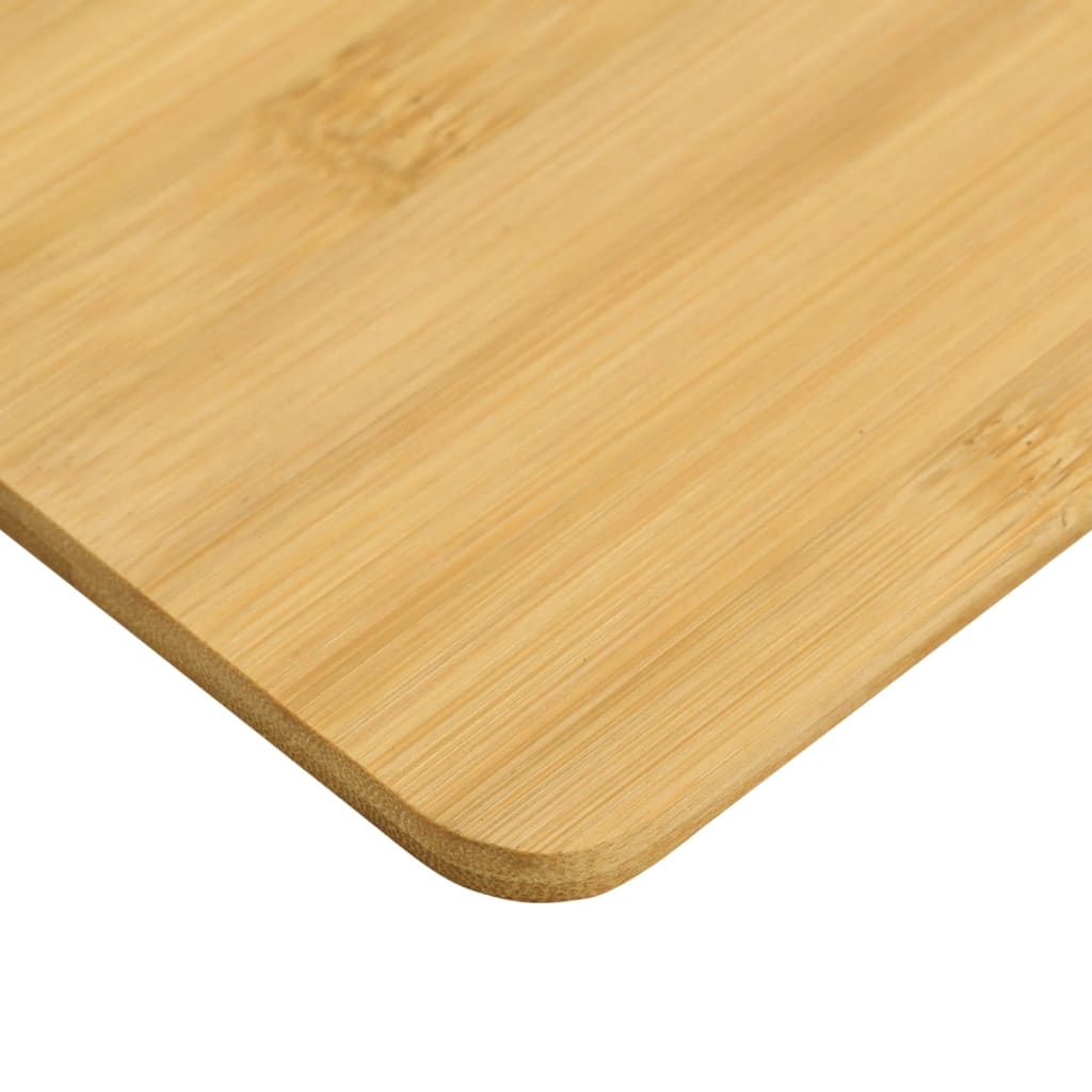 vidaXL Talerze śniadaniowe, 6 szt., 22x14x0,8 cm, bambus