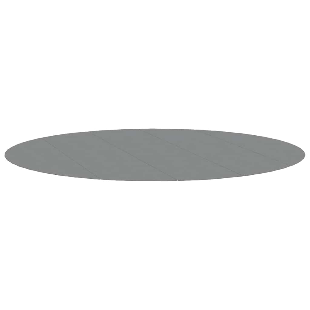 vidaXL Mata pod basen, jasnoszara, Ø550 cm, geowłóknina poliestrowa