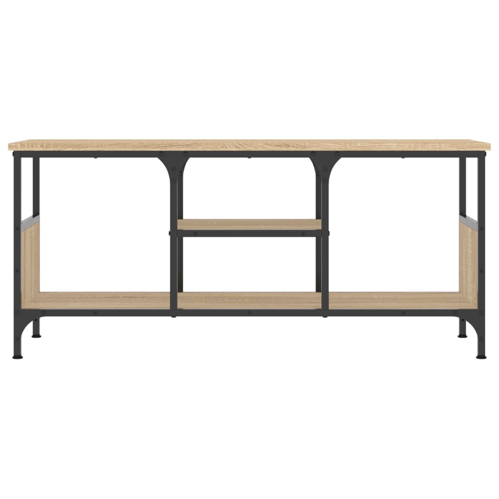 vidaXL Szafka pod telewizor, dąb sonoma, 100x35x45 cm