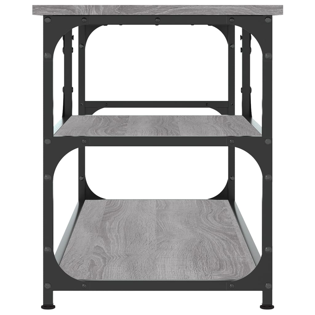 vidaXL Szafka pod TV, szary dąb sonoma, 103x38x46,5 cm