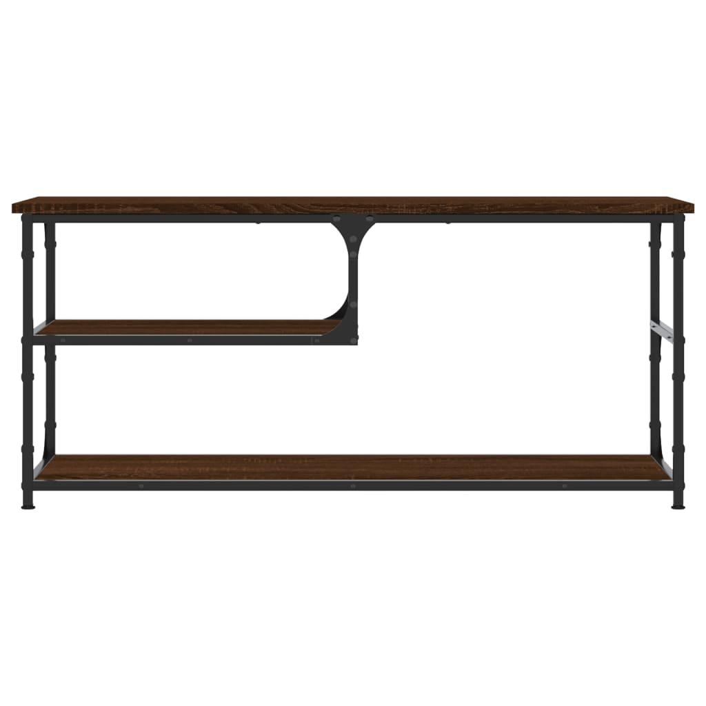 vidaXL Szafka pod telewizor, brązowy dąb, 103x38x46,5 cm