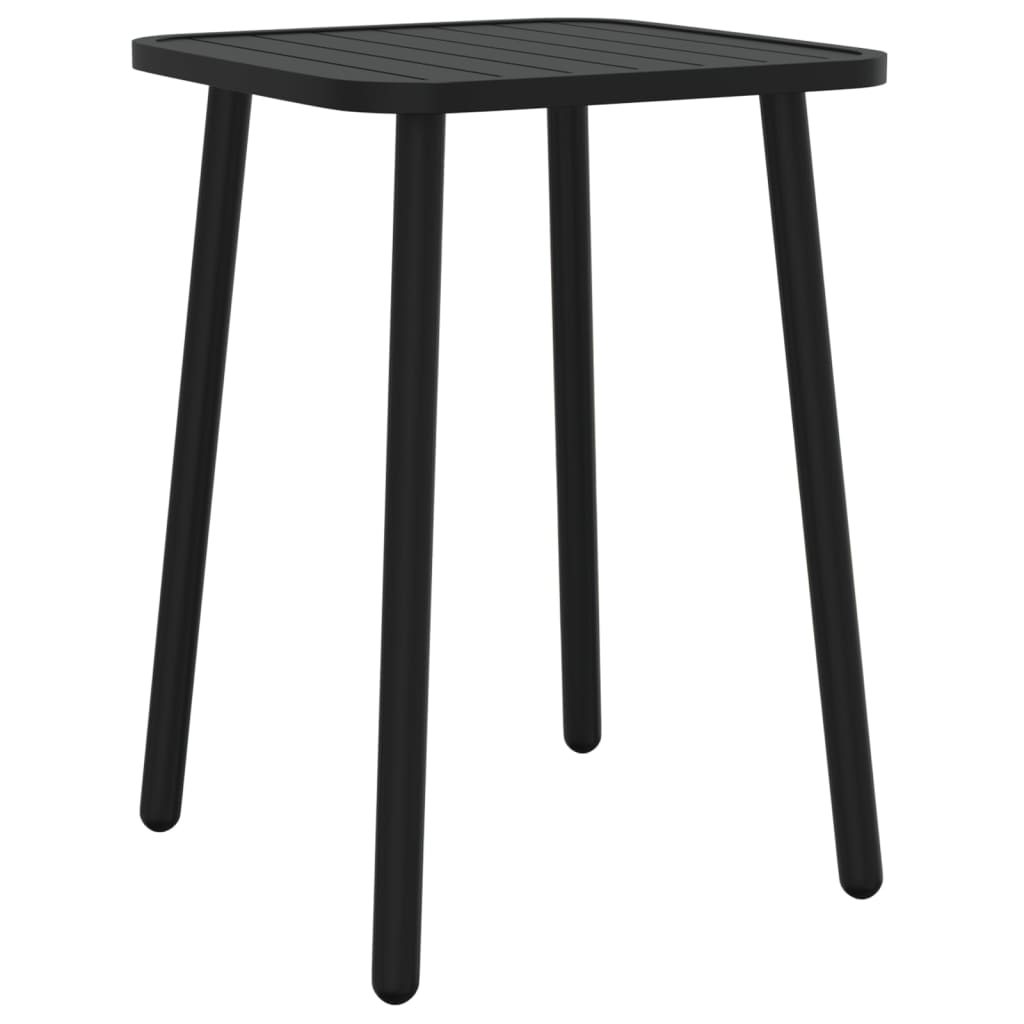 vidaXL Stolik ogrodowy, antracytowy, 50x50x71 cm, stalowy