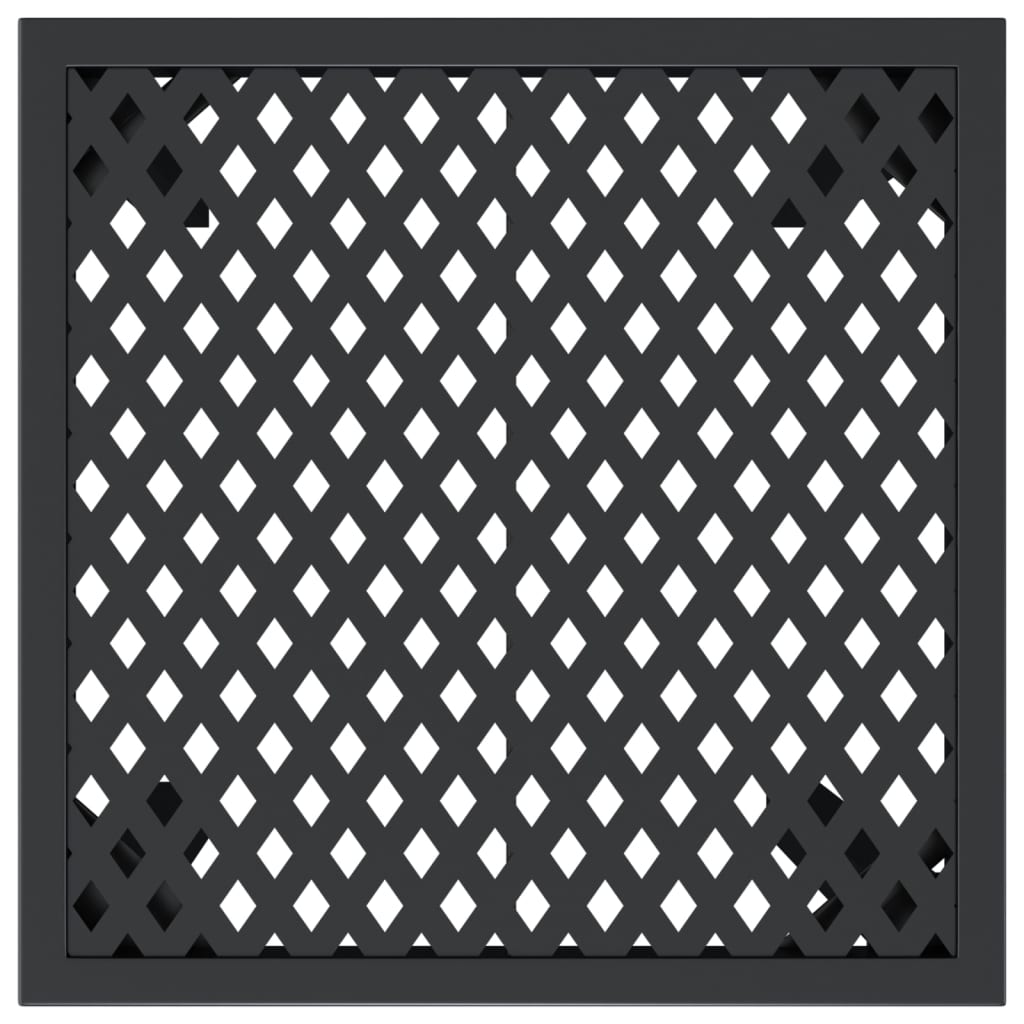vidaXL Stolik ogrodowy, antracytowy, 50x50x72 cm, stal