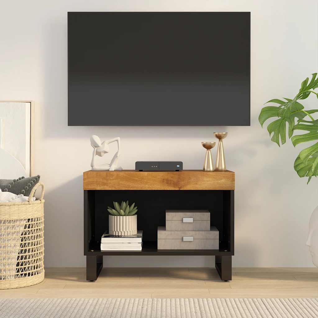 vidaXL Szafka pod telewizor, 60x33x43,5 cm, lite drewno mango