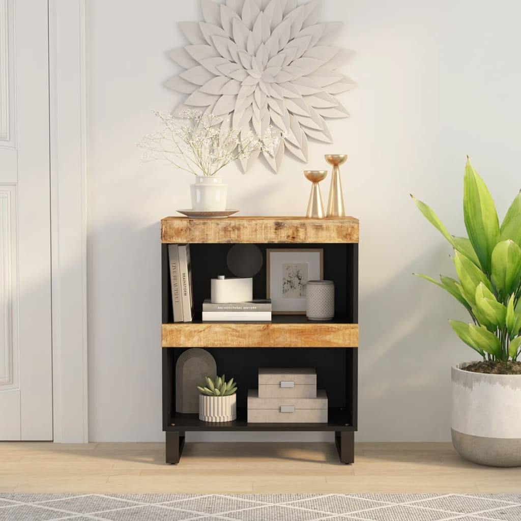 vidaXL Szafka, 60x33x75 cm, lite drewno mango