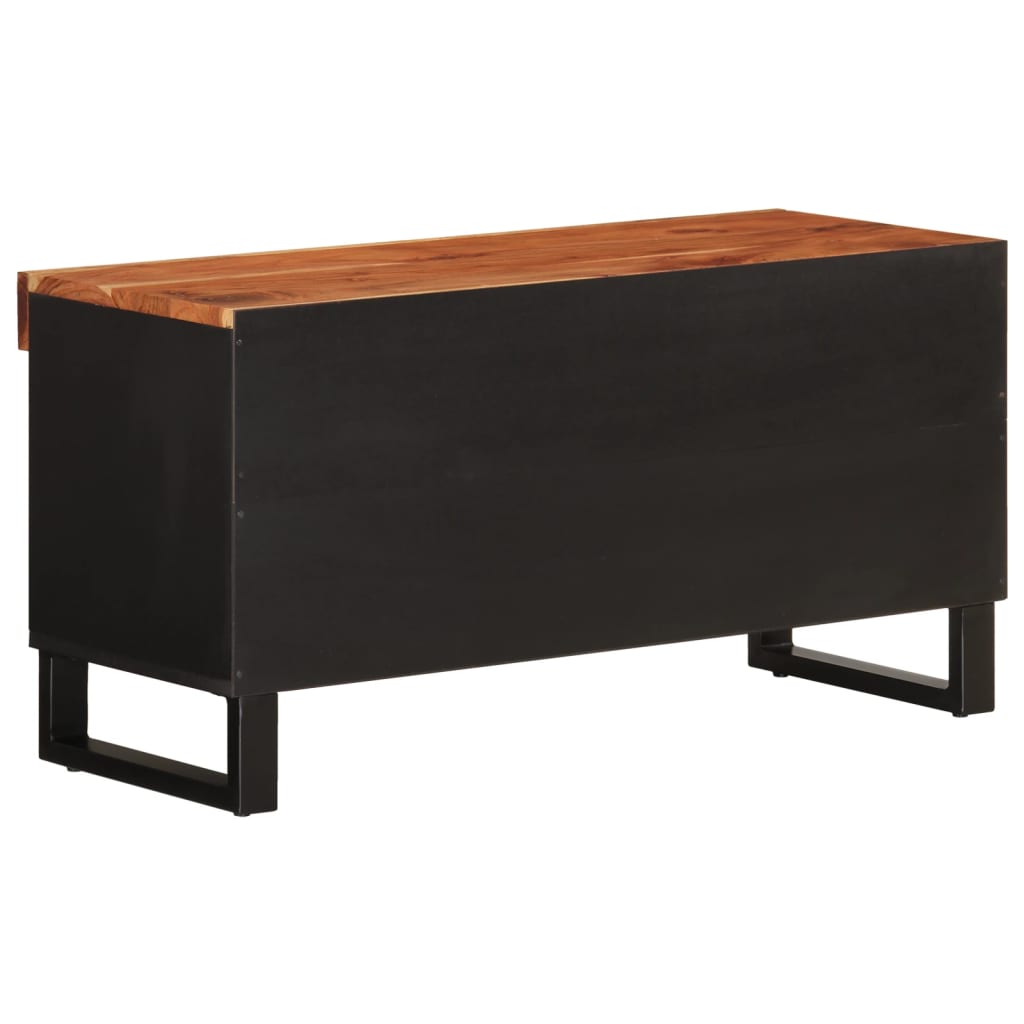 vidaXL Szafka pod telewizor, 85x33x43,5 cm, lite drewno akacjowe