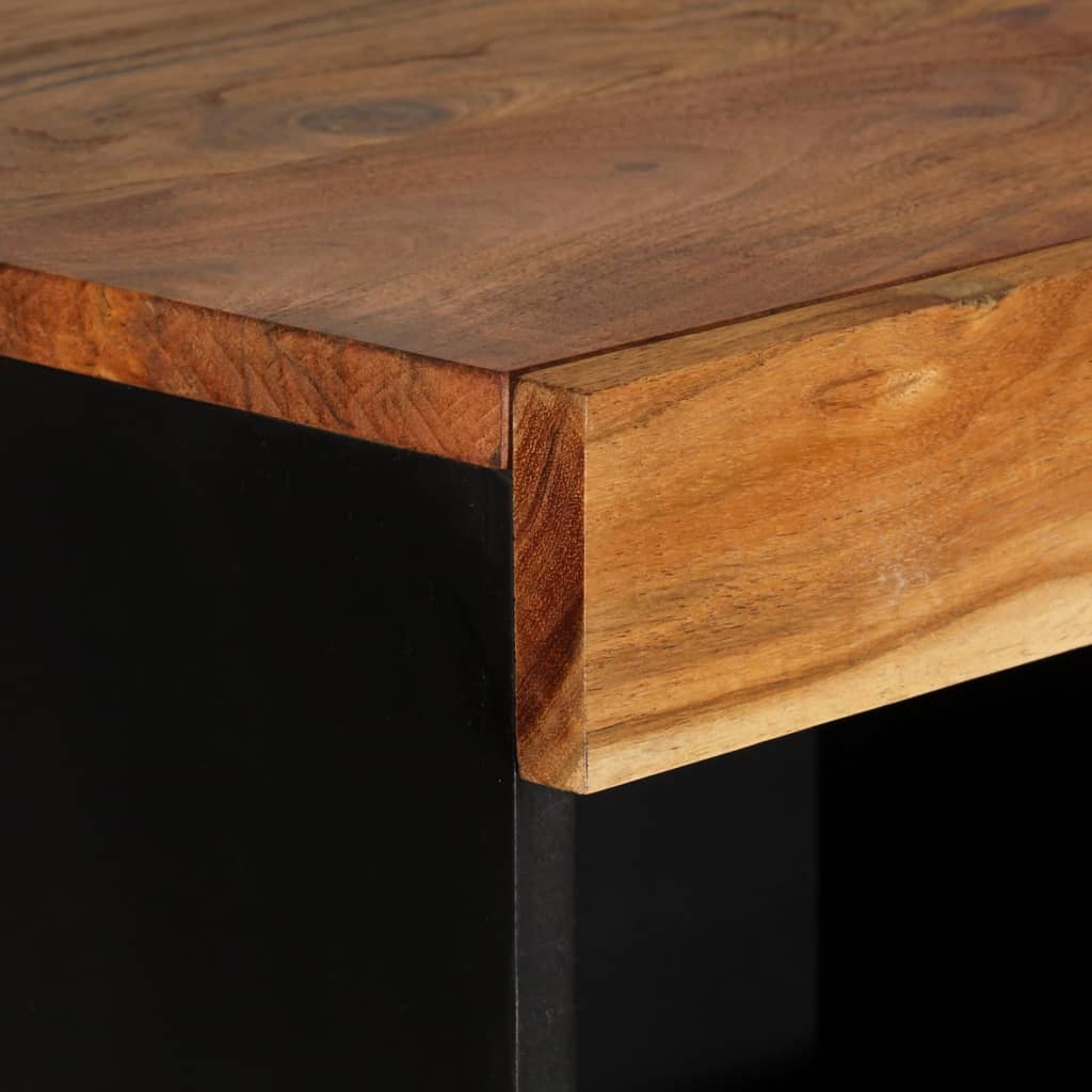 vidaXL Szafka, 85x33x107 cm, lite drewno akacjowe