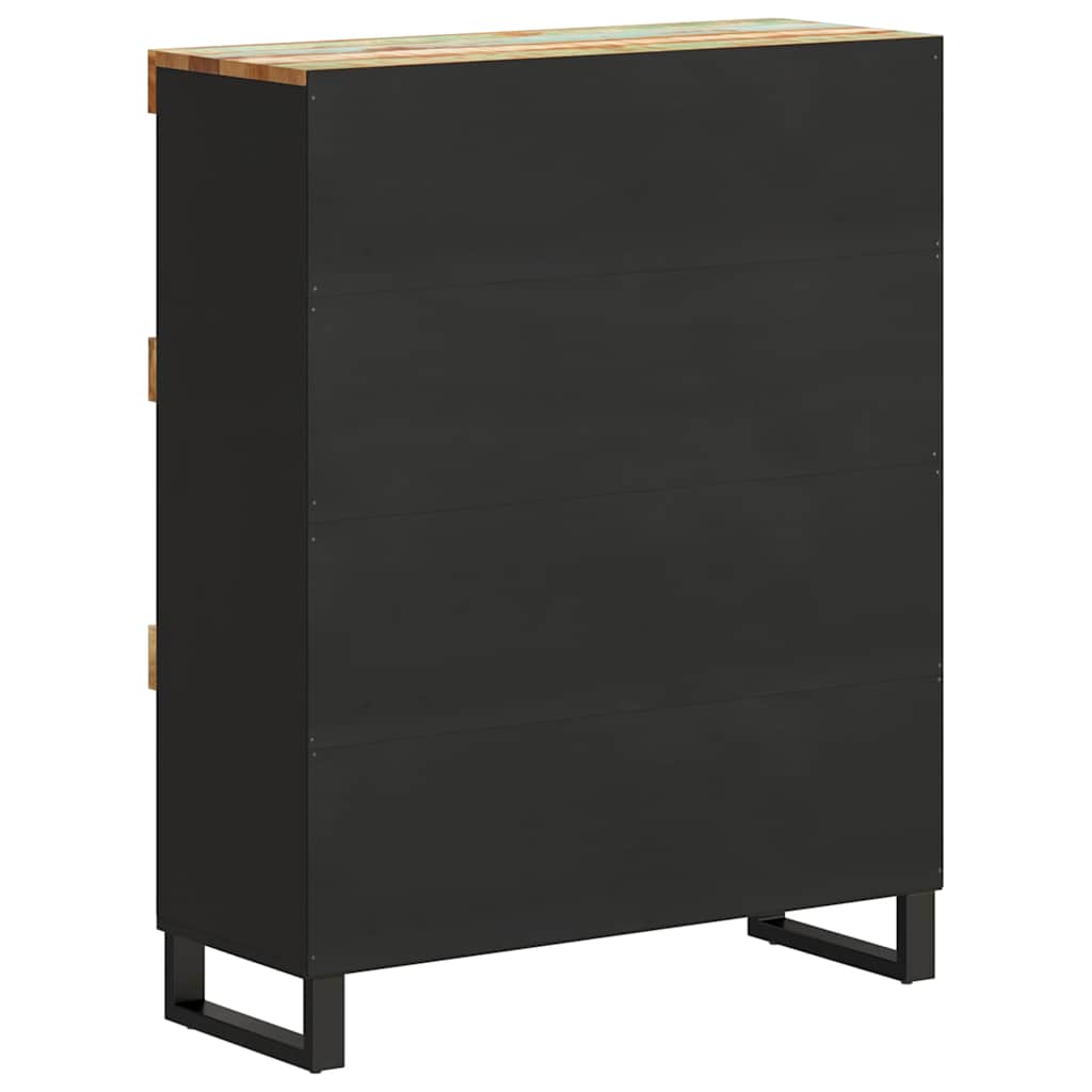vidaXL Szafka, 85x33x107 cm, lite drewno z odzysku