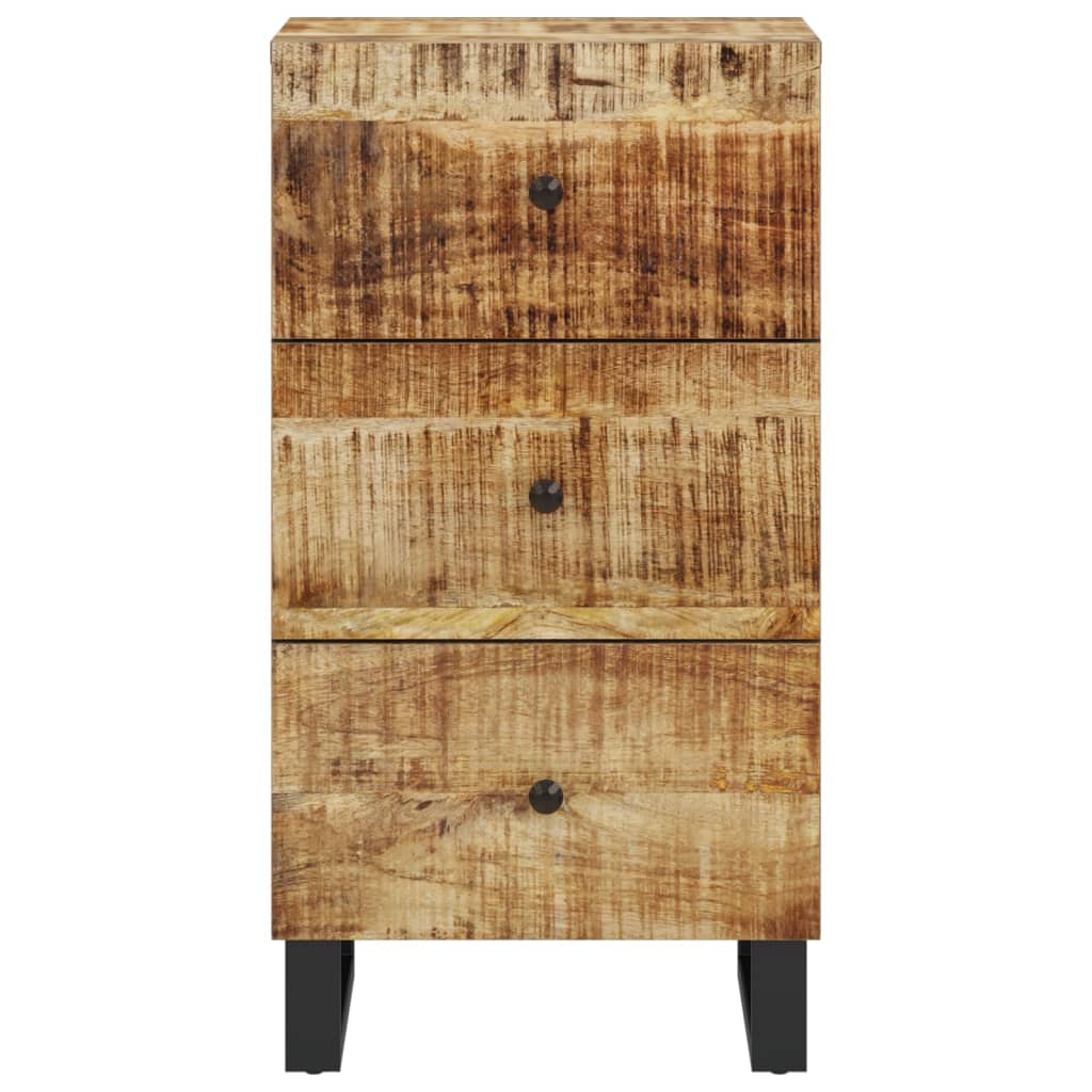 vidaXL Szafka z 3 szufladami, 40x33,5x75 cm, lite drewno mango