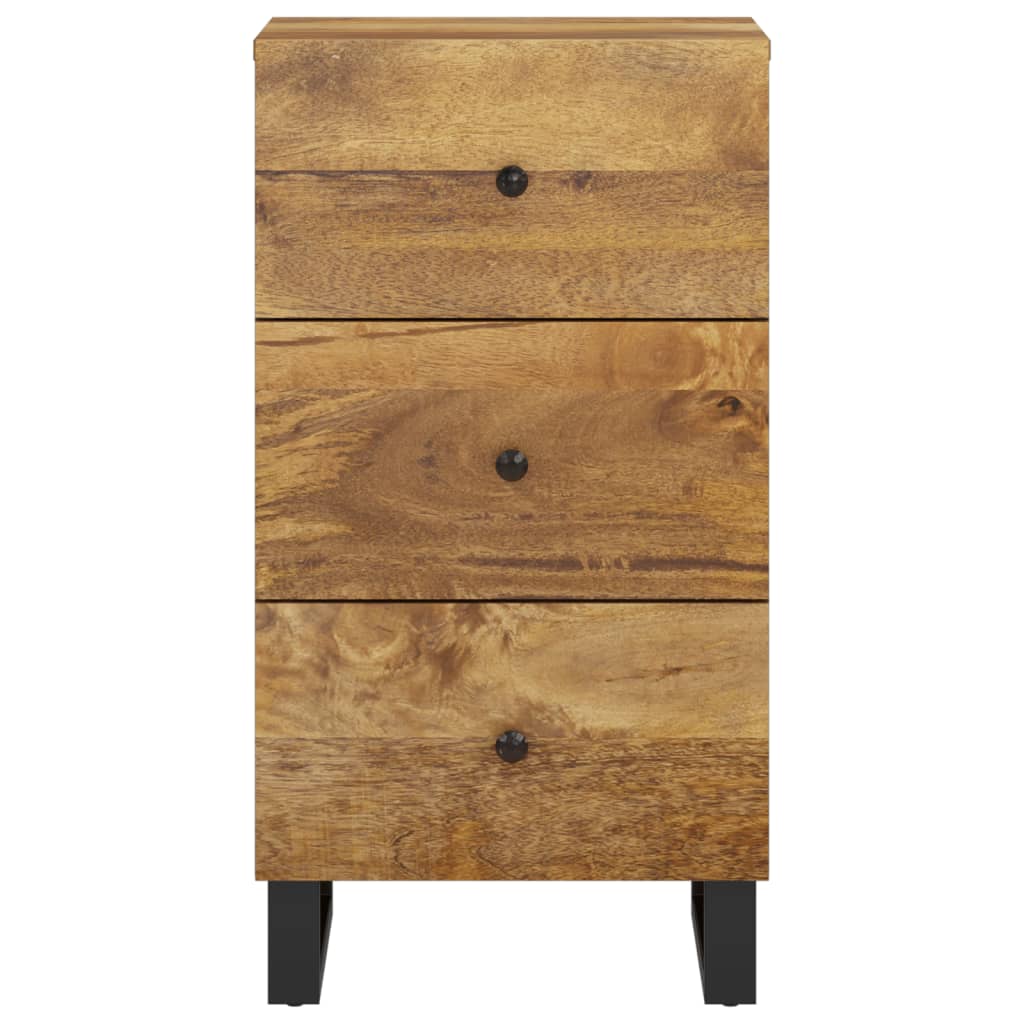 vidaXL Szafka z 3 szufladami, 40x33,5x75 cm, lite drewno mango