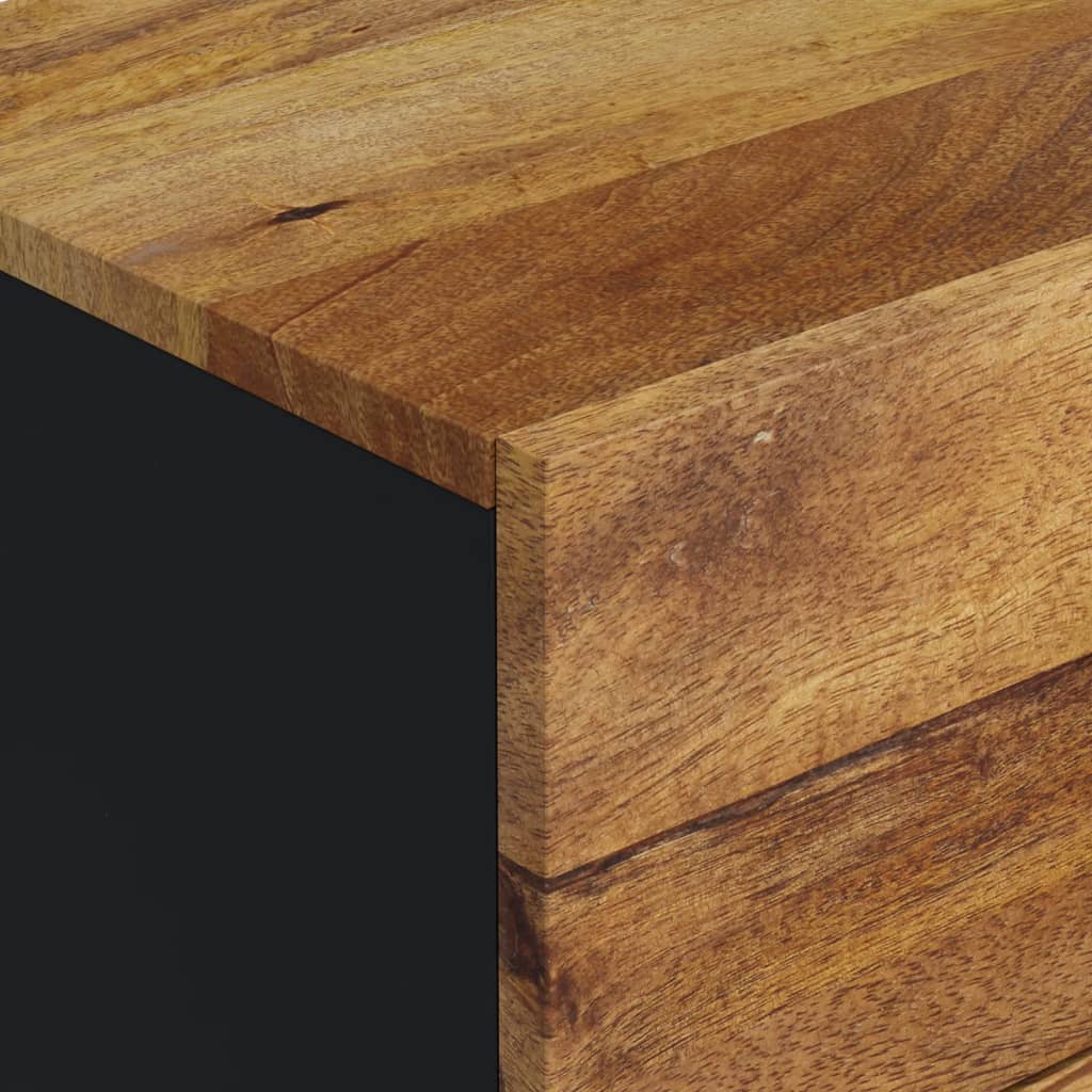 vidaXL Szafka z 3 szufladami, 40x33,5x75 cm, lite drewno mango