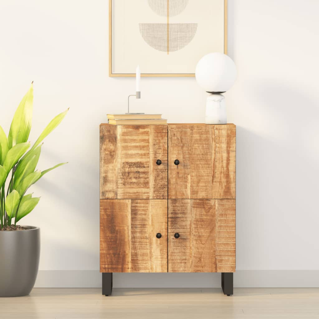 vidaXL Szafka z 4 drzwiczek, 60x33x75 cm, lite drewno mango