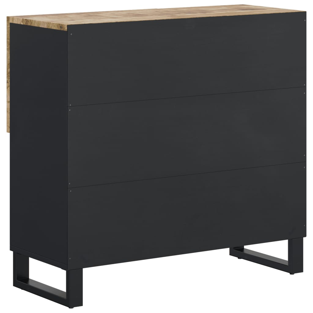 vidaXL Szafka z 2 drzwiczek, 80x33x75 cm, lite drewno mango