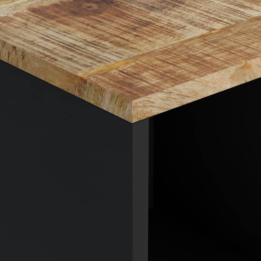 vidaXL Szafka z 2 drzwiczek, 80x33x75 cm, lite drewno mango
