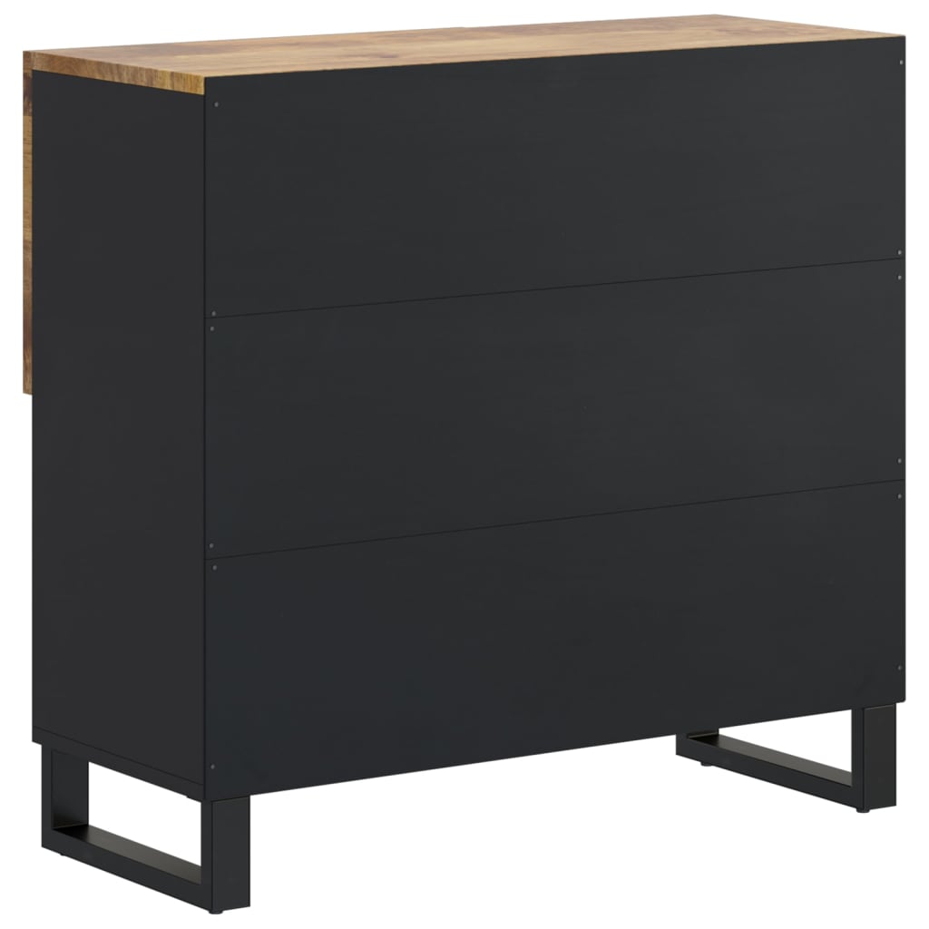 vidaXL Szafka z 2 drzwiczek, 80x33x75 cm, lite drewno mango