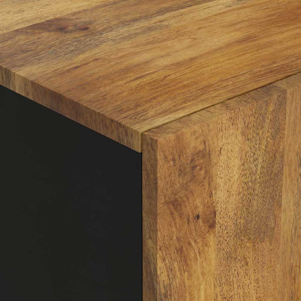 vidaXL Szafka z 2 drzwiczek, 90x33x75 cm, lite drewno mango