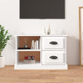 vidaXL Szafka pod TV, biała, 73x35,5x47,5 cm, materiał drewnopochodny