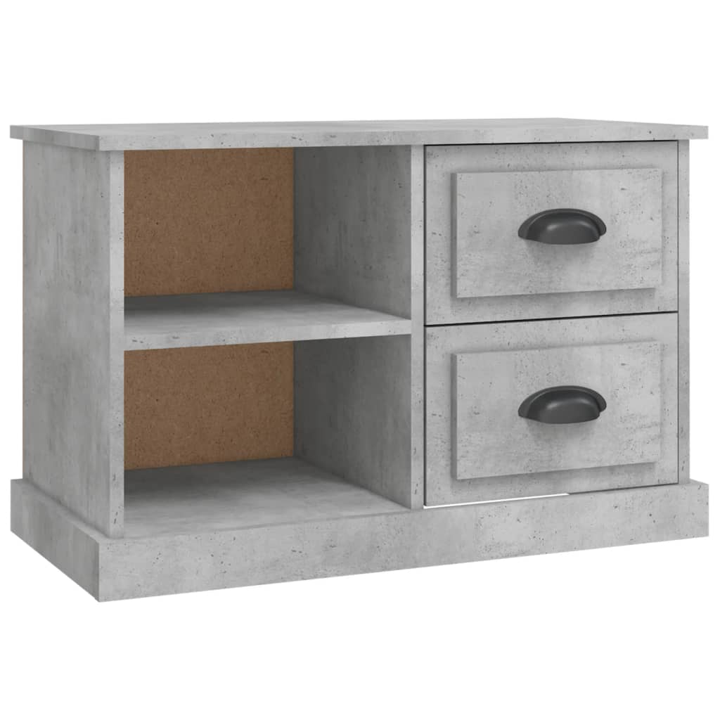 vidaXL Szafka pod TV, szarość betonu, 73x35,5x47,5 cm