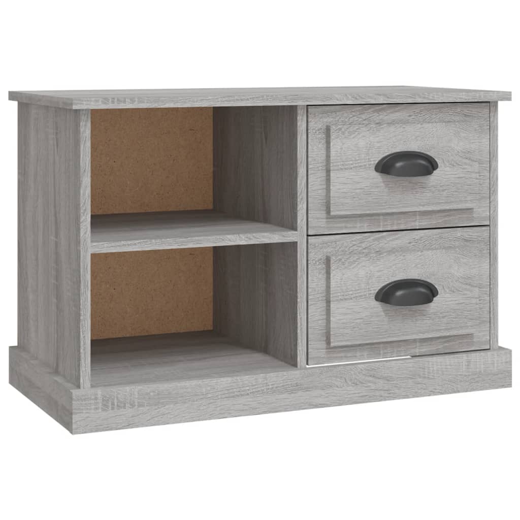 vidaXL Szafka pod TV, szary dąb sonoma, 73x35,5x47,5