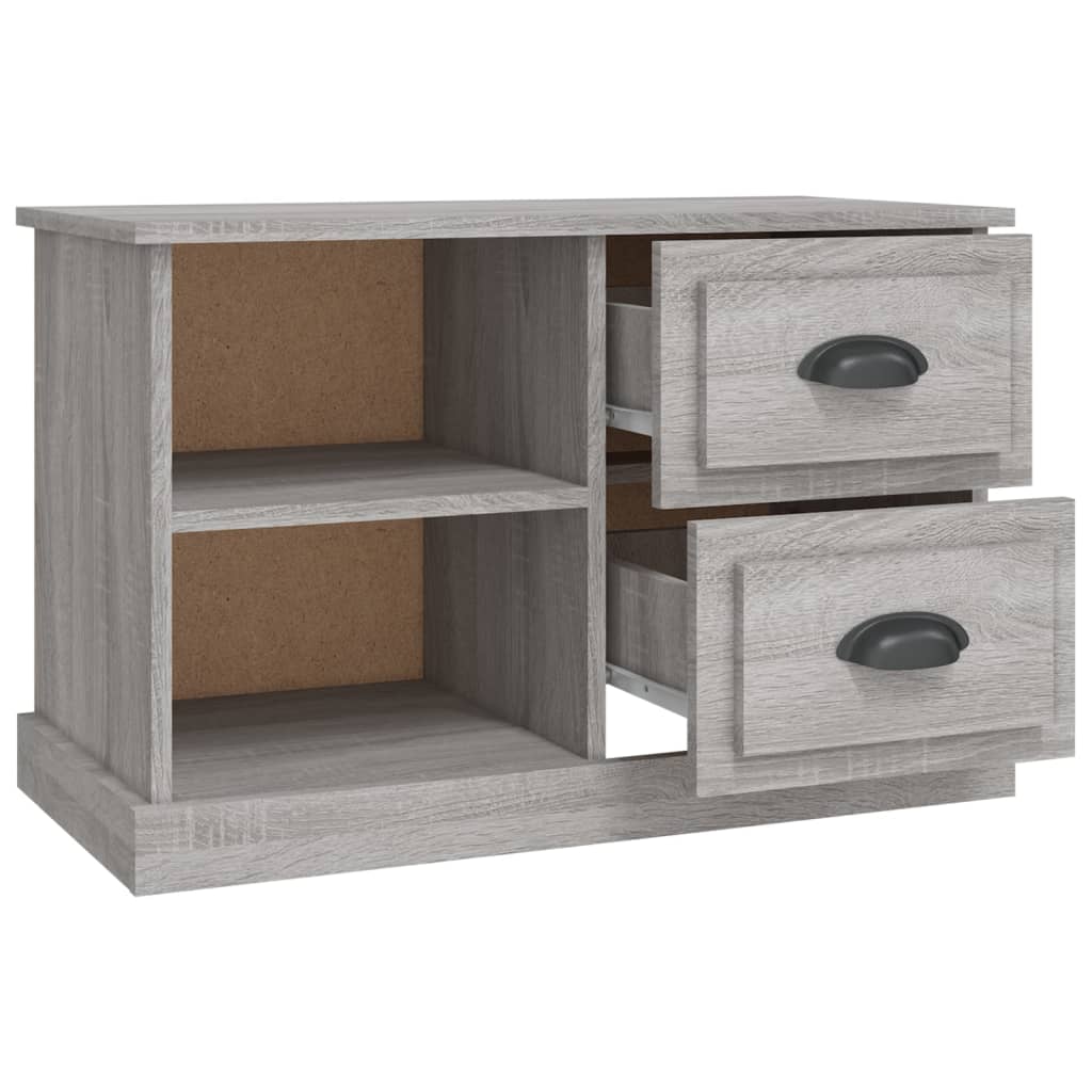 vidaXL Szafka pod TV, szary dąb sonoma, 73x35,5x47,5