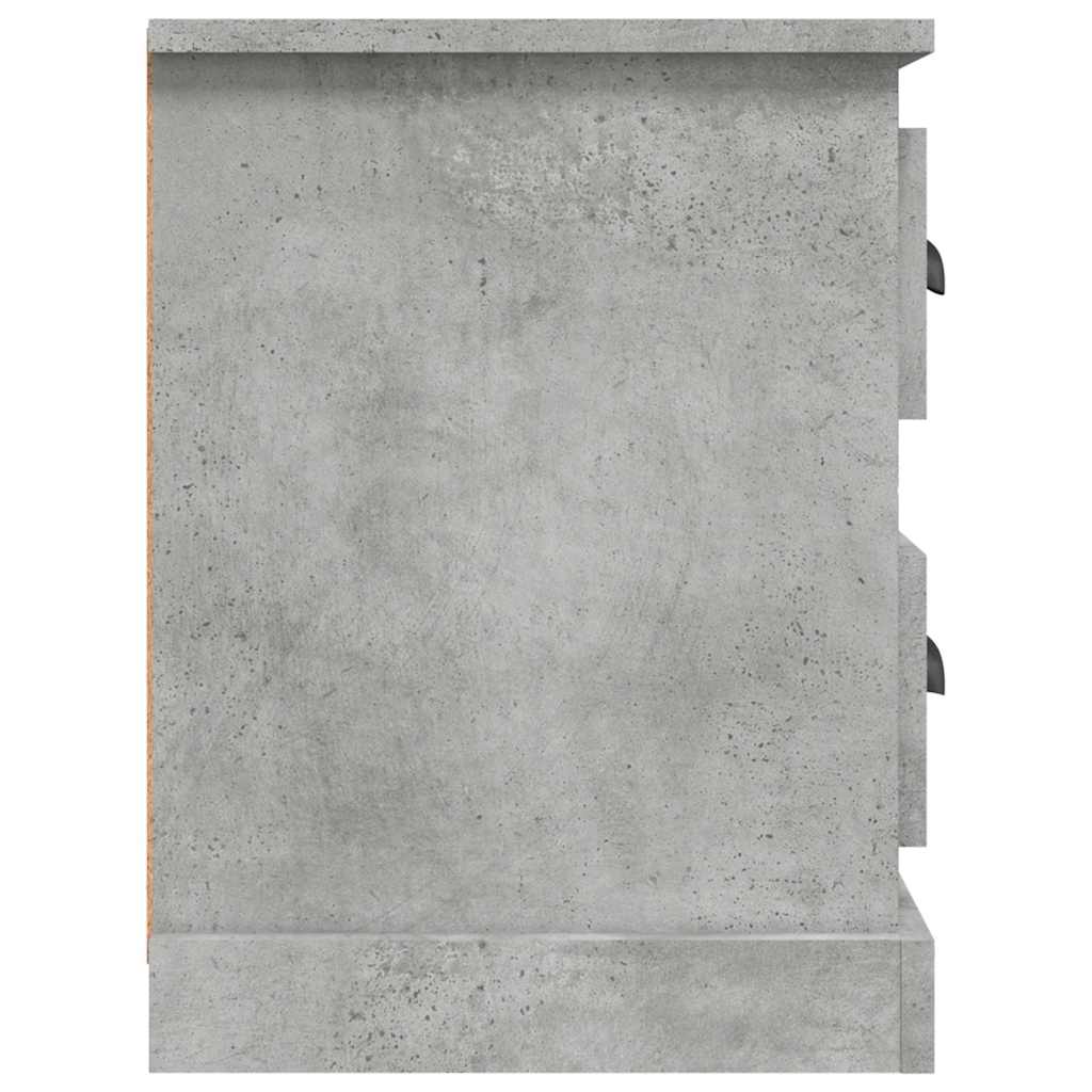 vidaXL Szafka pod TV, szarość betonu, 102x35,5x47,5 cm