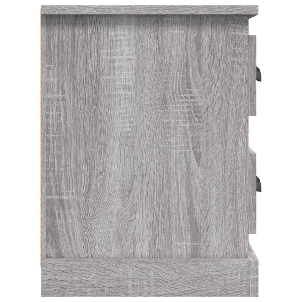 vidaXL Szafka pod TV, szary dąb sonoma, 102x35,5x47,5 cm