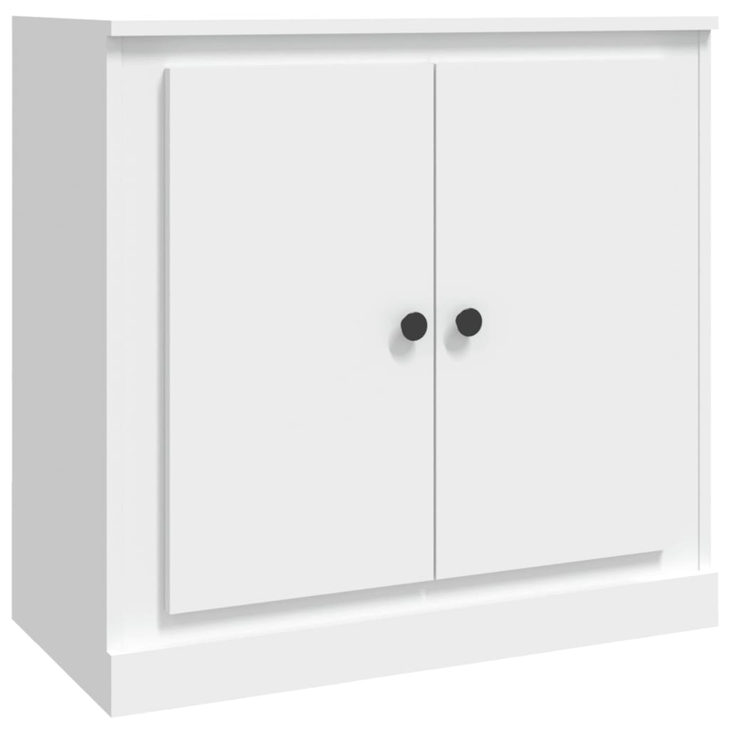 vidaXL Szafka, biała, 70x35,5x67,5 cm, materiał drewnopochodny
