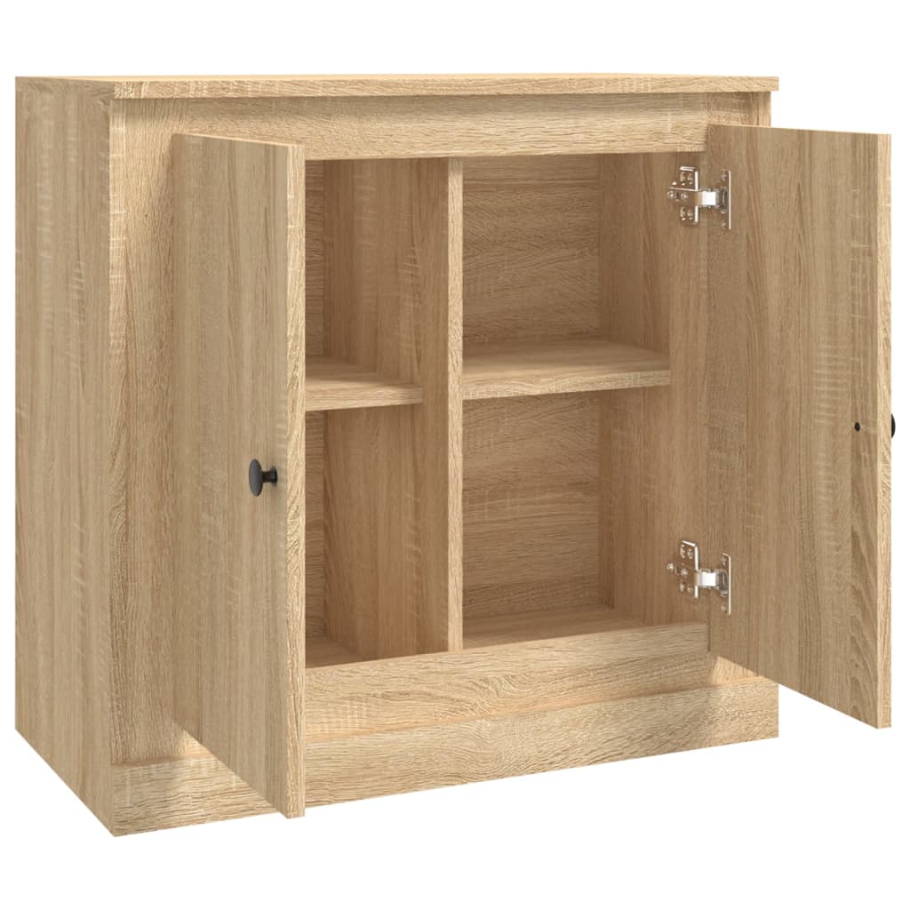 vidaXL Szafka, dąb sonoma, 70x35,5x67,5 cm, materiał drewnopochodny
