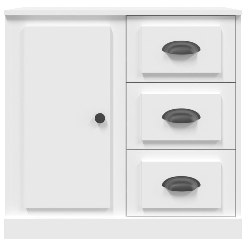 vidaXL Szafka, biała, 70x35,5x67,5 cm, materiał drewnopochodny