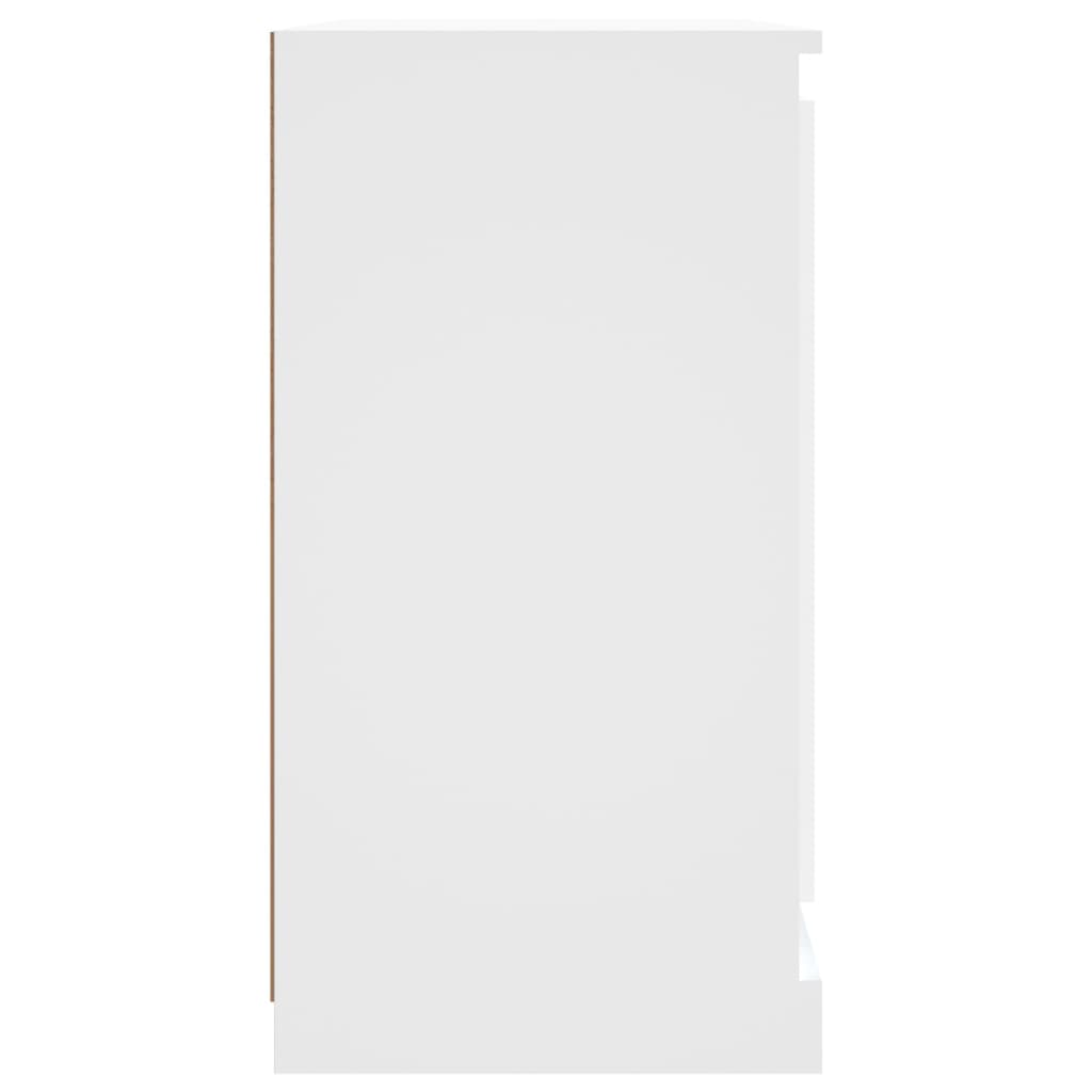 vidaXL Szafka, biała, 70x35,5x67,5 cm, materiał drewnopochodny