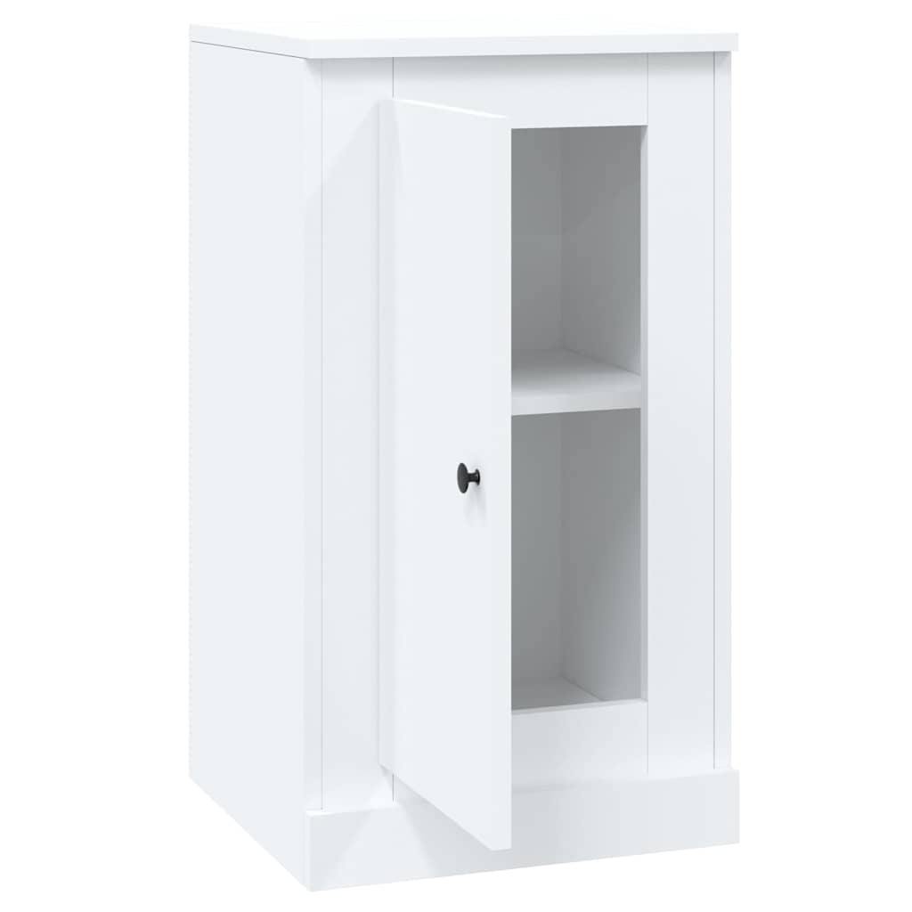 vidaXL Szafka, biała, 37,5x35,5x67,5 cm, materiał drewnopochodny