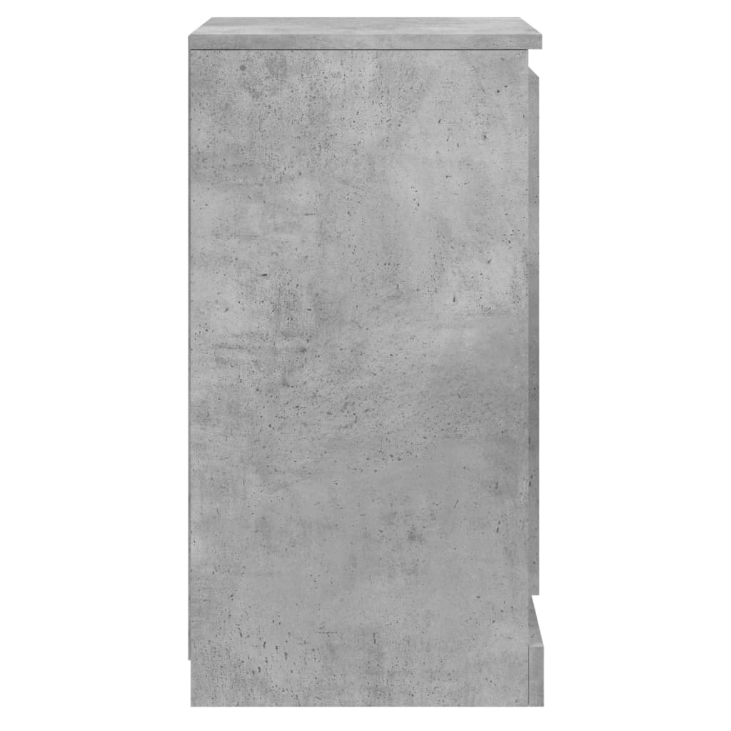 vidaXL Szafka, szarość betonu, 37,5x35,5x67,5 cm