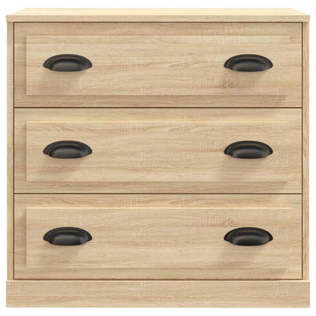vidaXL Szafka, dąb sonoma, 70x35,5x67,5 cm, materiał drewnopochodny