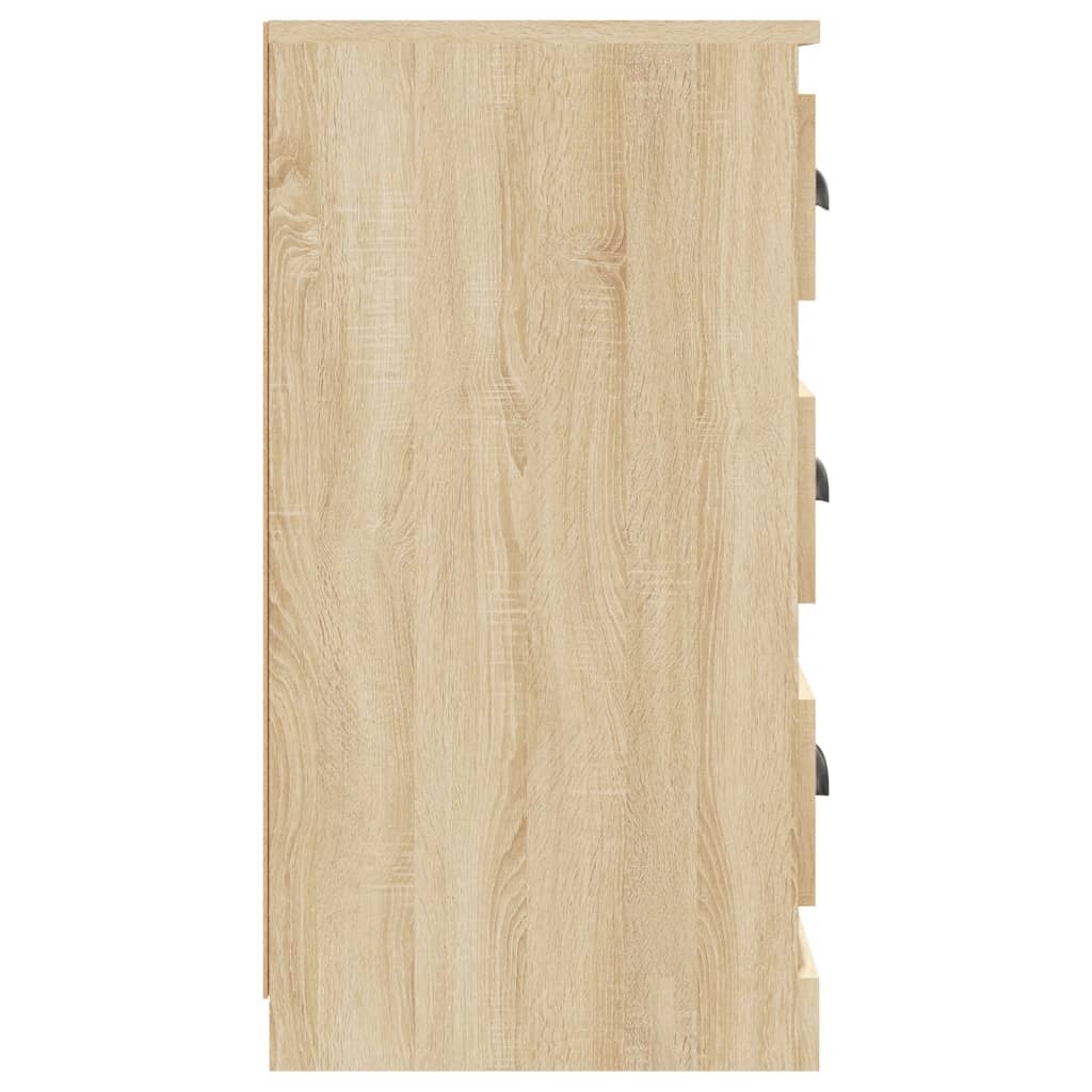 vidaXL Szafka, dąb sonoma, 70x35,5x67,5 cm, materiał drewnopochodny
