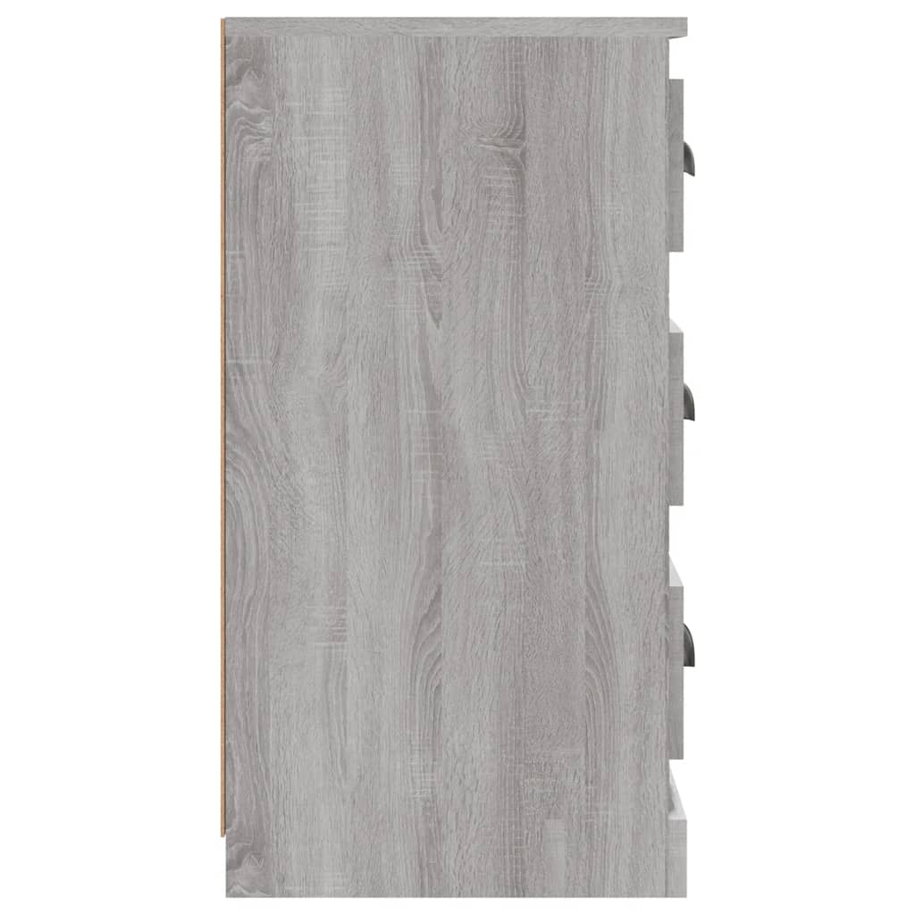 vidaXL Szafka, szary dąb sonoma, 70x35,5x67,5 cm