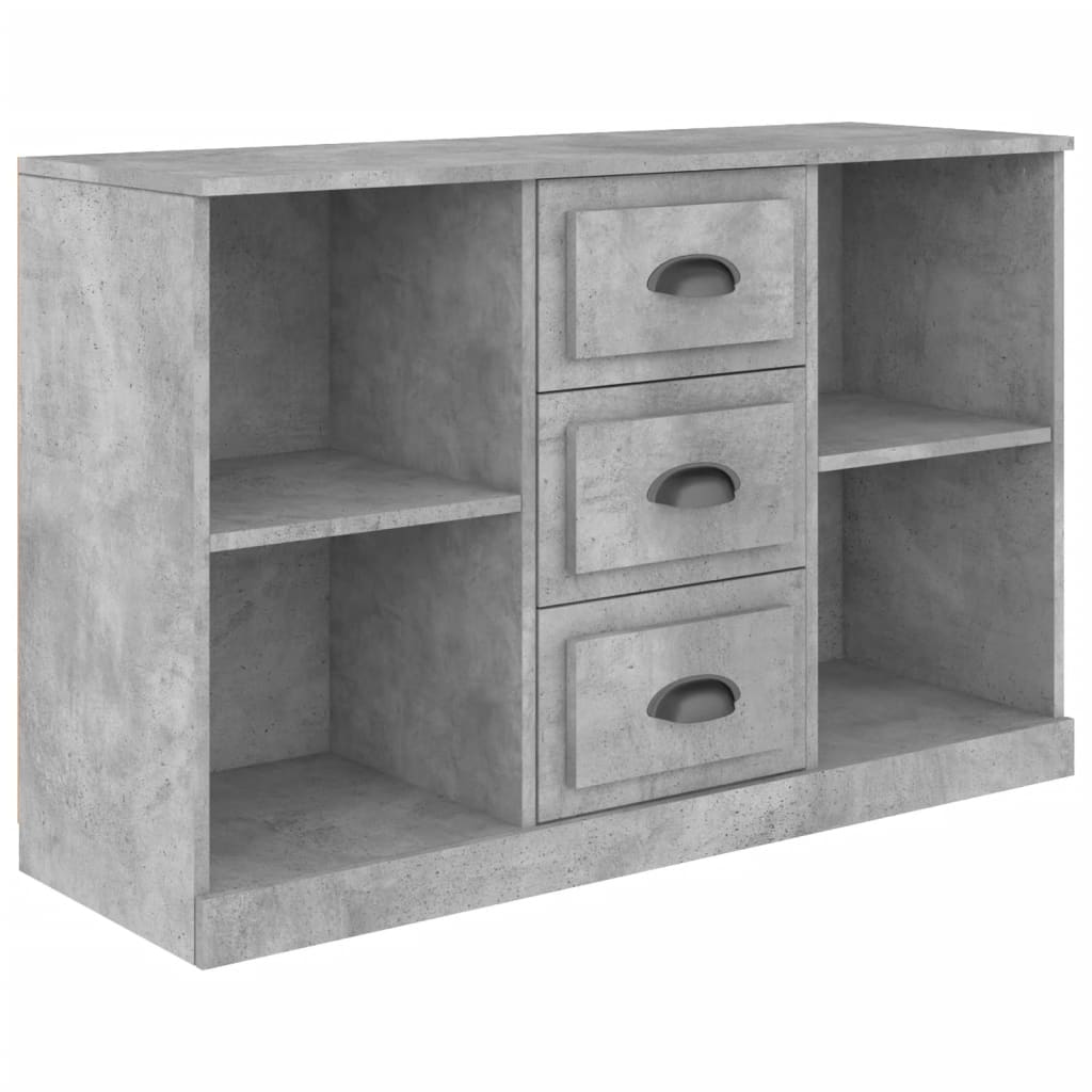 vidaXL Szafka, szarość betonu, 104,5x35,5x67,5 cm