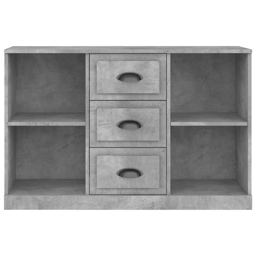 vidaXL Szafka, szarość betonu, 104,5x35,5x67,5 cm