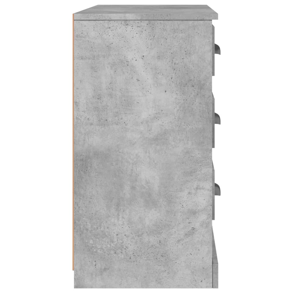 vidaXL Szafka, szarość betonu, 104,5x35,5x67,5 cm